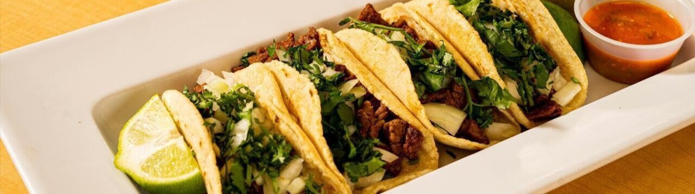 taco bar lunch