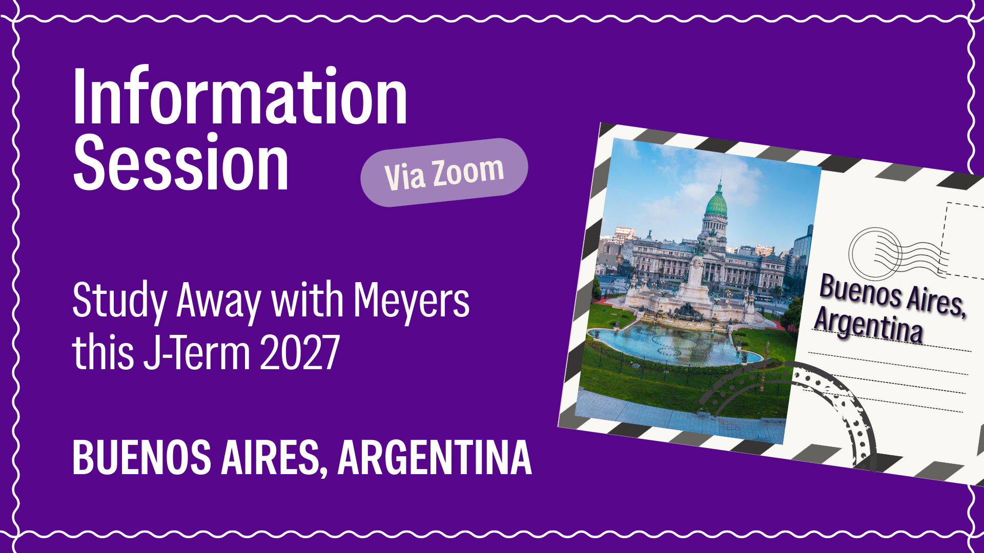 Information Session Study Away Buenos Aires