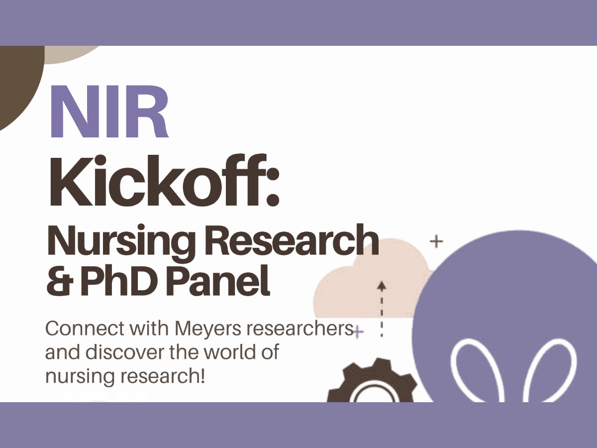 Nurses in Research Kickoff banner
