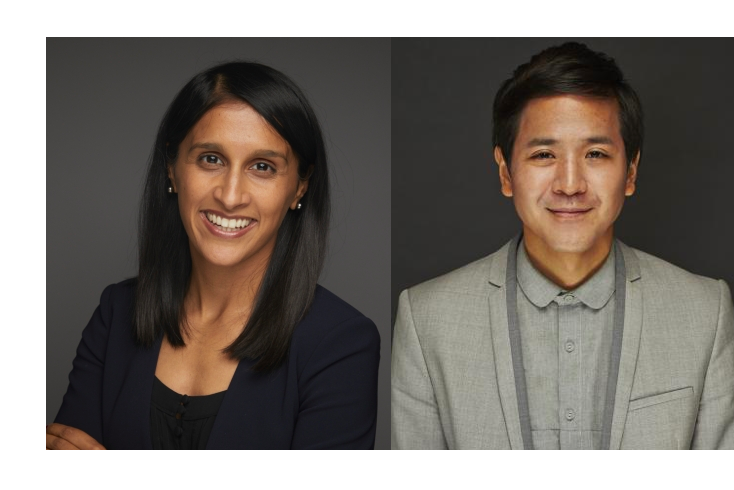 headshots of Profs. Sadarangani and Yu