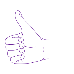 thumbs up graphic
