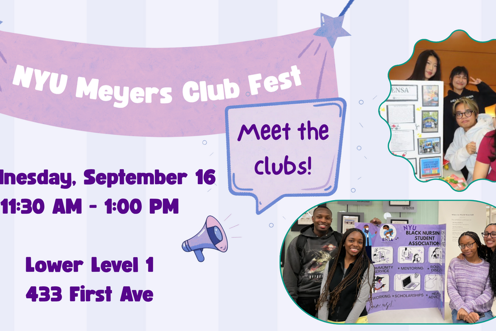 Infographic for Club Fest