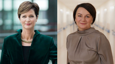 Dean Jūratė Macijauskienė and Professor Aurelija Blaževičienė 