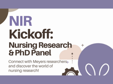 Nurses in Research Kickoff banner